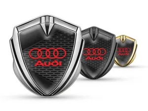 Audi Emblema Silicone Badge Personalizzabile Disegno Forza